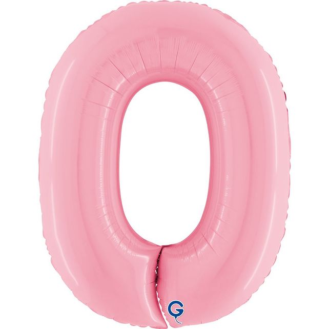 Grabo Number 0 Pastel Pink 40"/102cm