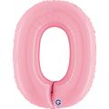 Grabo Number 0 Pastel Pink 40"/102cm