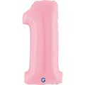 Grabo Number 1 Pastel Pink 40"/102cm