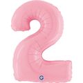 Grabo Number 2 Pastel Pink 40"/102cm