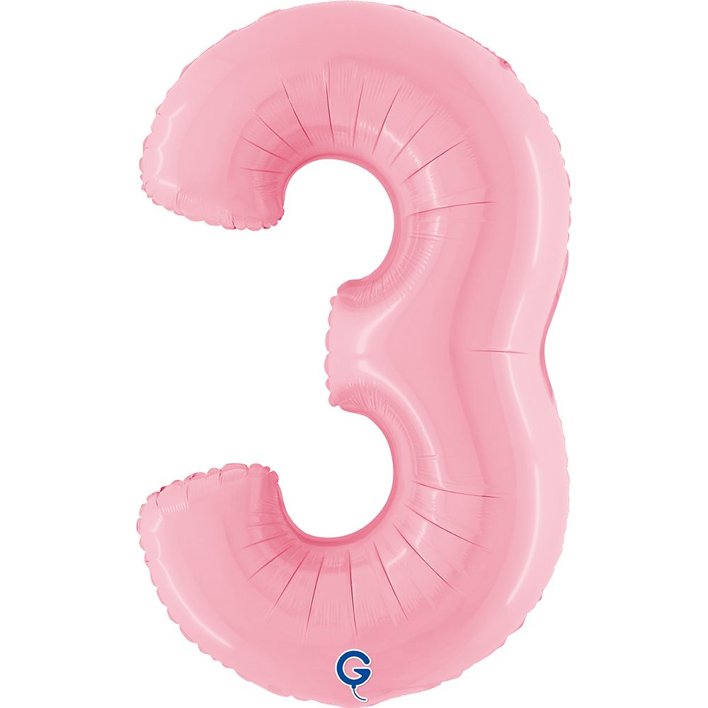 Grabo Number 3 Pastel Pink 40"/102cm image