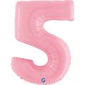 Grabo Number 5 Pastel Pink 40"/102cm