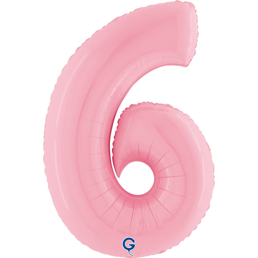 Grabo Number 6 Pastel Pink 40"/102cm image