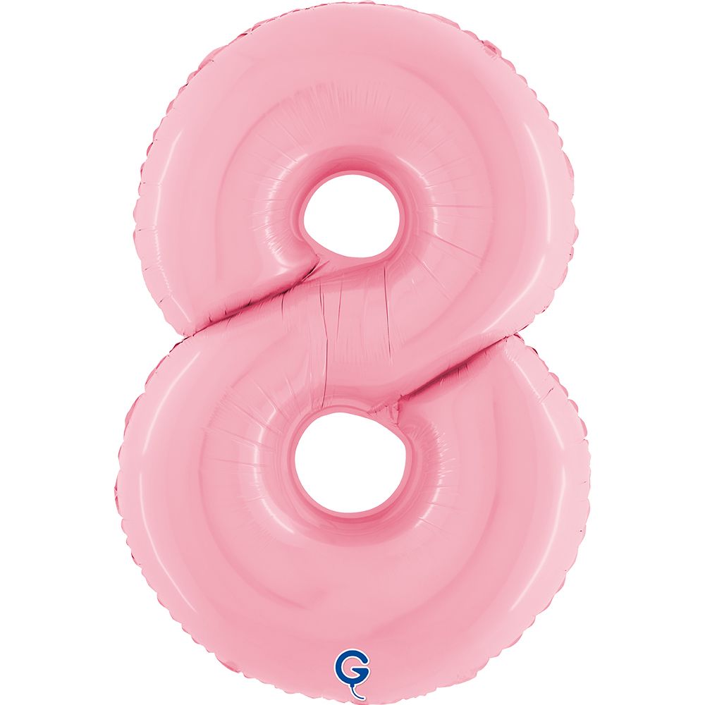 Grabo Number 8 Pastel Pink 40"/102cm image