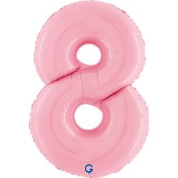 Grabo Number 8 Pastel Pink 40"/102cm image