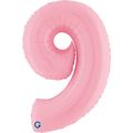 Grabo Number Pastel Pink 40"/102cm 9