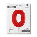 Grabo Number Red 40"/102cm Number 0 thumb