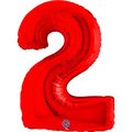 Grabo Number Red 40"/102cm Numurs 2