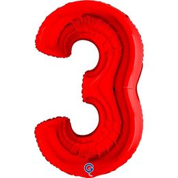 Grabo Number Red 40"/102cm Number 3 image