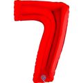 Grabo Number Red 40"/102cm Numurs 7