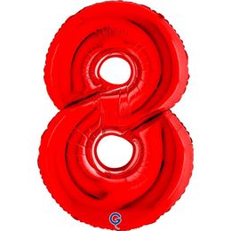 Grabo Number Red 40"/102cm Number 8 image