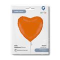 Grabo Heart Matte Orange 18"/46cm