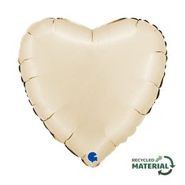 Grabo Heart Satin Cream 18"/46cm image