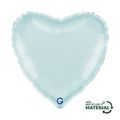 Grabo Heart 18"/46cm Pasteļzils satīns bez iepakojuma