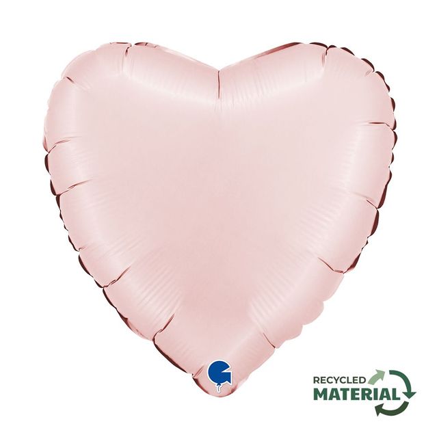 Grabo Sirds Satin Pastel Pink 18"/46cm