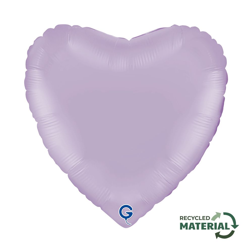 Grabo Heart Matte Lilac 18"/46cm W/O Package image