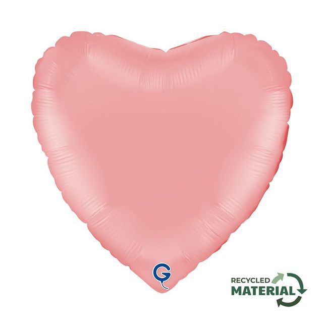 Grabo Heart Matte Pink 18"/46cm W/O Package