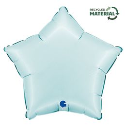 Grabo Star Satin Pastel Blue 18"/46cm image