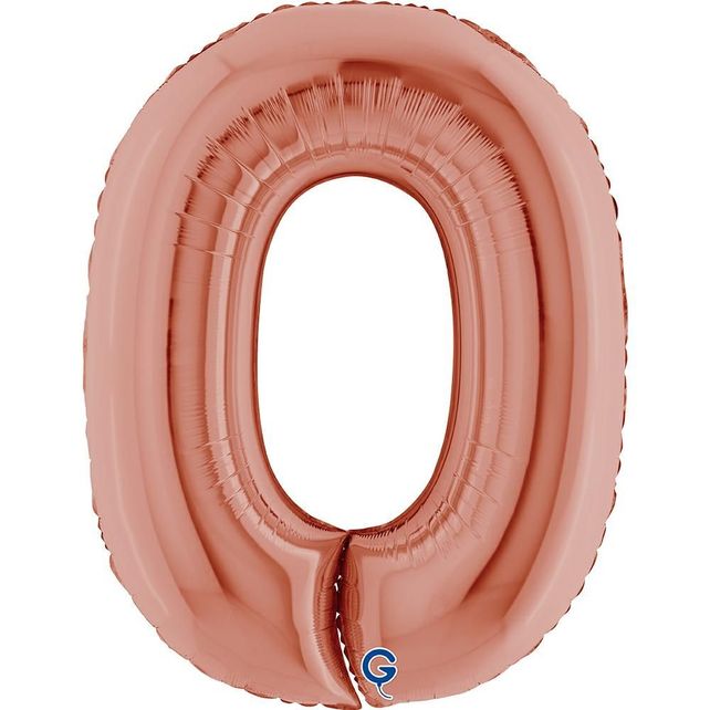 Grabo Number Rose Gold 40"/102cm Number 0