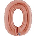 Grabo Number Rose Gold 40"/102cm Cipars 0
