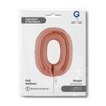 Grabo Number Rose Gold 40"/102cm Number 0 thumb
