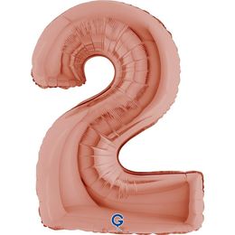 Grabo Number Rose Gold 40"/102cm Number 2 image