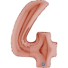 Grabo Number Rose Gold 40"/102cm Number 4 image