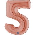 Grabo Number Rose Gold 40"/102cm Cipars 5