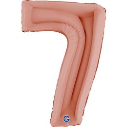 Grabo Number Rose Gold 40"/102cm Number 7 image