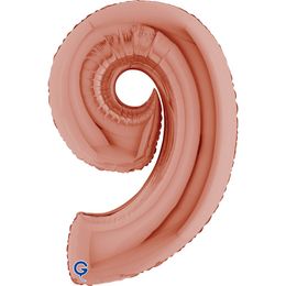 Grabo Number Rose Gold 40"/102cm Number 9 image