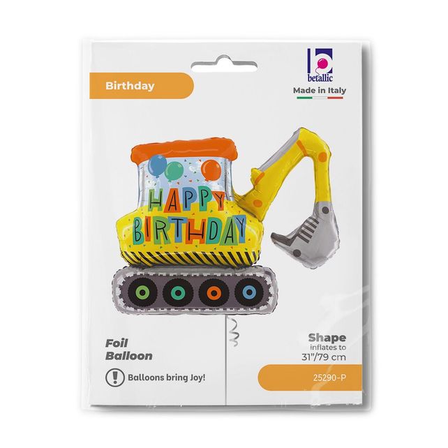 Grabo Экскаватор Birthday Construction Excavator 31"/79см