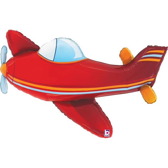 Grabo Red Airplane 37"/94cm