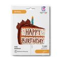 Grabo Birthday Chocolate Cake Slice 28"/71cm thumb