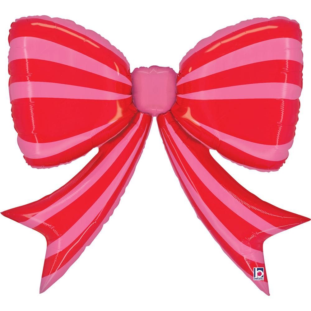 Grabo 41"/104cm  Bow Striped Red image