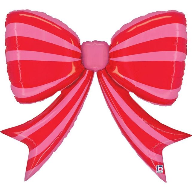 Grabo 41"/104cm  Bow Striped Red