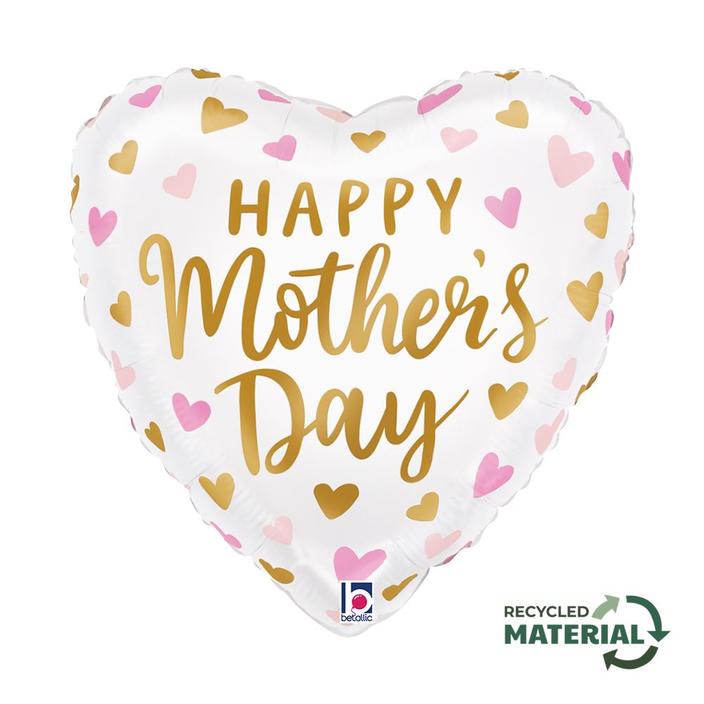 Grabo Satin Mother's Day Heart 18"/46cm image