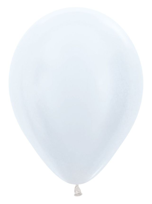 Sempertex Pearl White (405) 12"/30cm, 50pcs