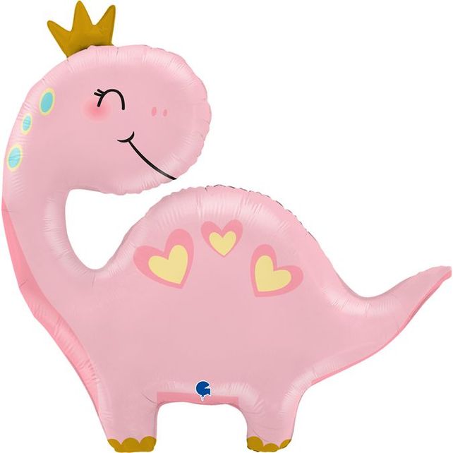 Grabo Rozā Dinozaurs 28"/71cm