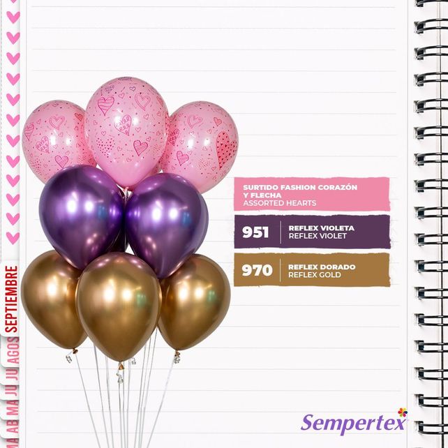 Sempertex Reflex Violet (951) 12"/30cm, 50pcs