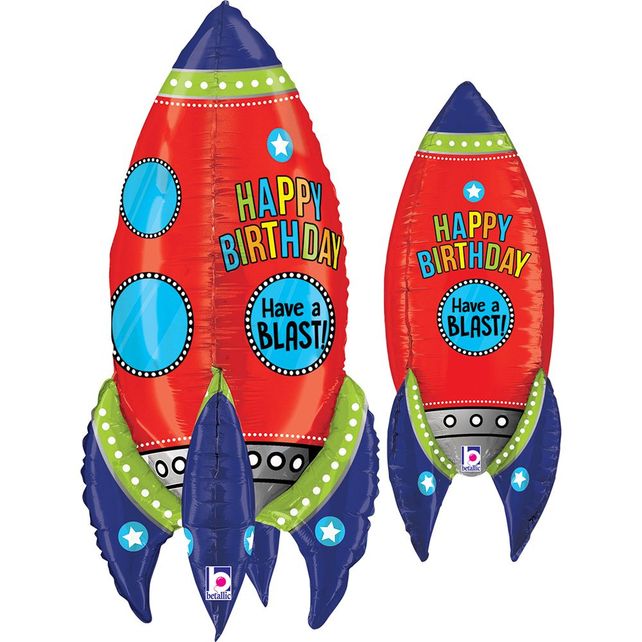 Grabo Dimensionals Blasting Birthday Rocket 33"/84cm