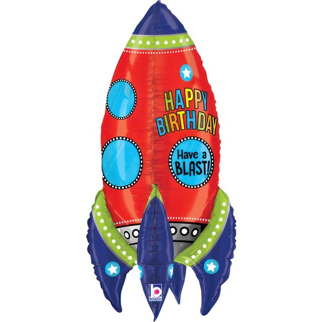 Grabo Dimensionals Blasting Birthday Rocket 33"/84cm
