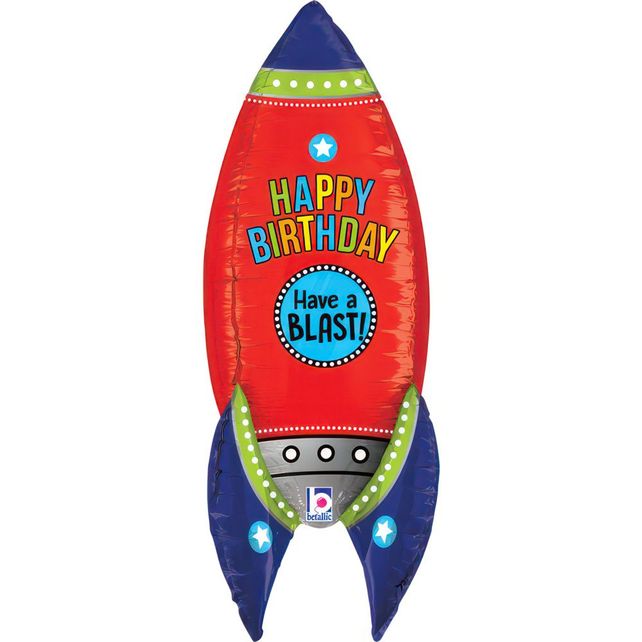 Grabo Dimensionals Blasting Birthday Rocket 33"/84cm