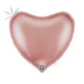 Grabo Heart 36"/91cm Satīns Rozā Zelts