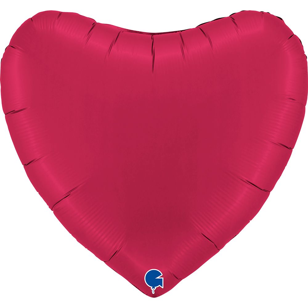 Grabo Heart Satin Cherry 36"/91cm image
