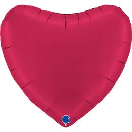 Grabo Heart Satin Cherry 36"/91cm image