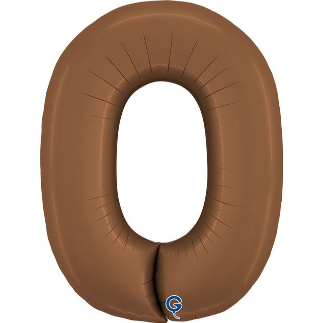 Grabo Number Satin Chocolate 40"/102cm Number 0