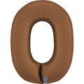 Grabo Number Satin Chocolate 40"/102cm Numurs 0
