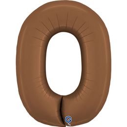 Grabo Number Satin Chocolate 40"/102cm Number 0 image