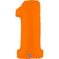 Grabo Numurs Matēts Oranžs 40"/102cm Numurs 1