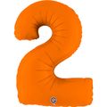 Grabo Numurs Matēts Oranžs 40"/102cm Numurs 2